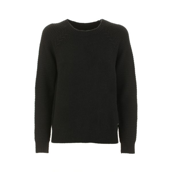 Maglia girocollo a maniche lunghe